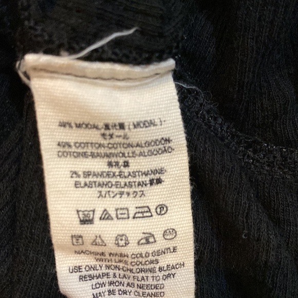 We the free | Mint Julep Tee, black off shoulder tops, size S❤︎ ✨ - Picture 5 of 5